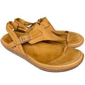 Teva Encanto Tan Leather Thong Sandals Size 9 Tan Leather Sandals